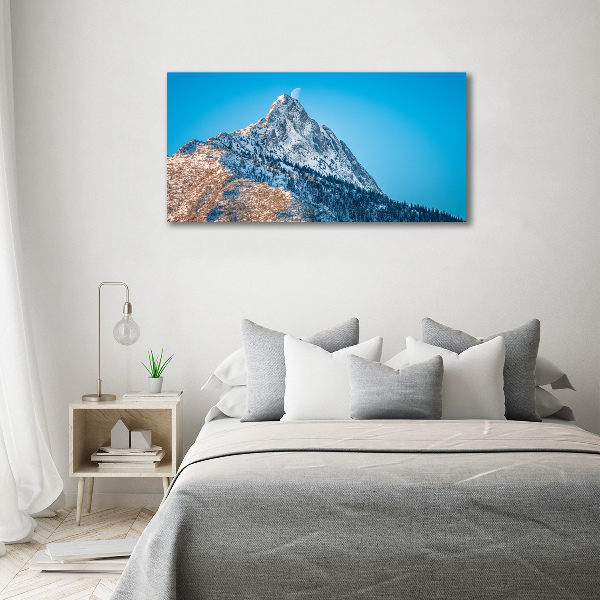 Photo printed on glass Giewont tatry