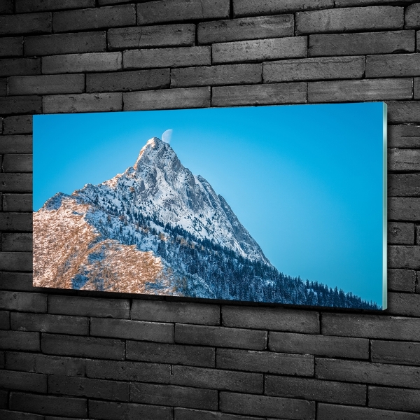 Photo printed on glass Giewont tatry