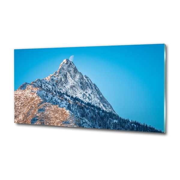 Photo printed on glass Giewont tatry