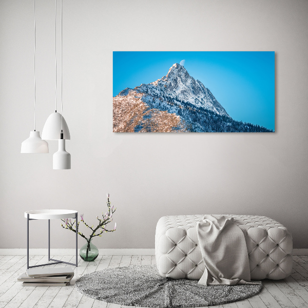 Photo printed on glass Giewont tatry