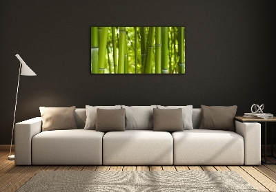 Glass wall art Bamboo