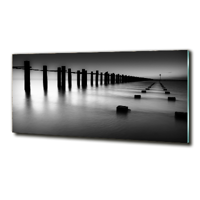 Photo printed on glass Tamiza breakwater