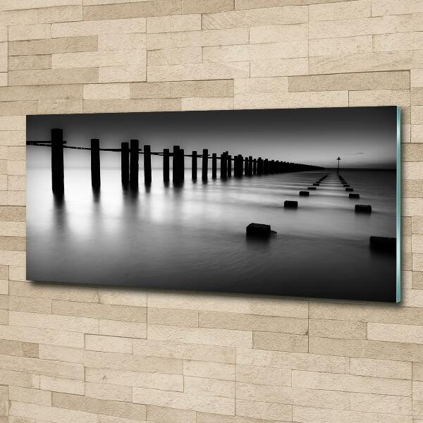 Photo printed on glass Tamiza breakwater