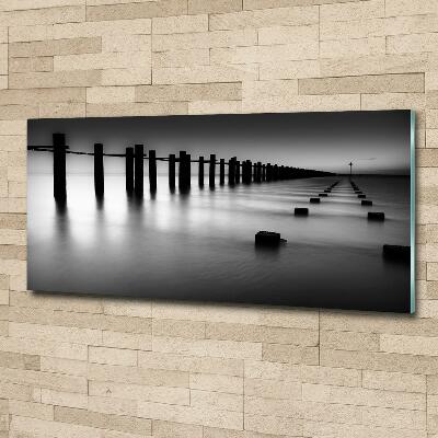 Photo printed on glass Tamiza breakwater