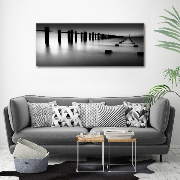 Photo printed on glass Tamiza breakwater