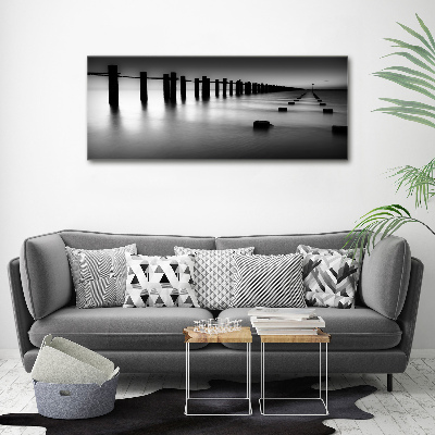 Photo printed on glass Tamiza breakwater