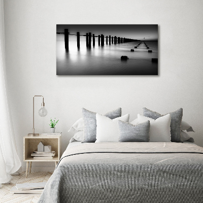 Photo printed on glass Tamiza breakwater