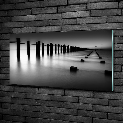 Photo printed on glass Tamiza breakwater