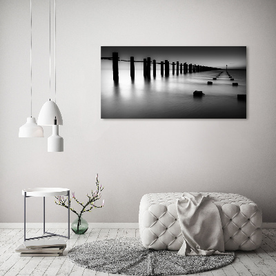 Photo printed on glass Tamiza breakwater