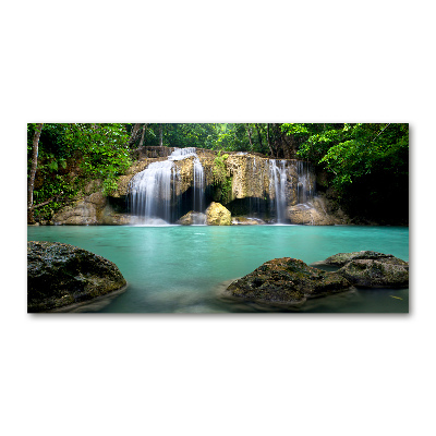 Photo printed on glass Waterfall