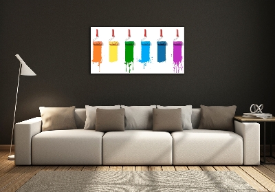 Glass wall art Painting rollers