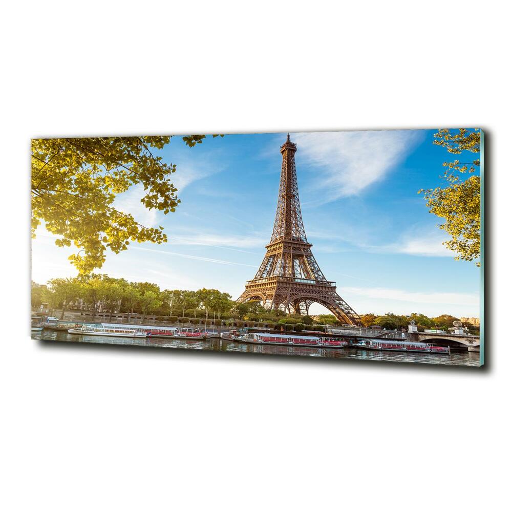 Photo printed on glass Eiffel paris tower