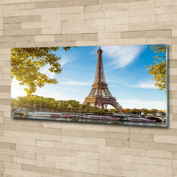 Photo printed on glass Eiffel paris tower