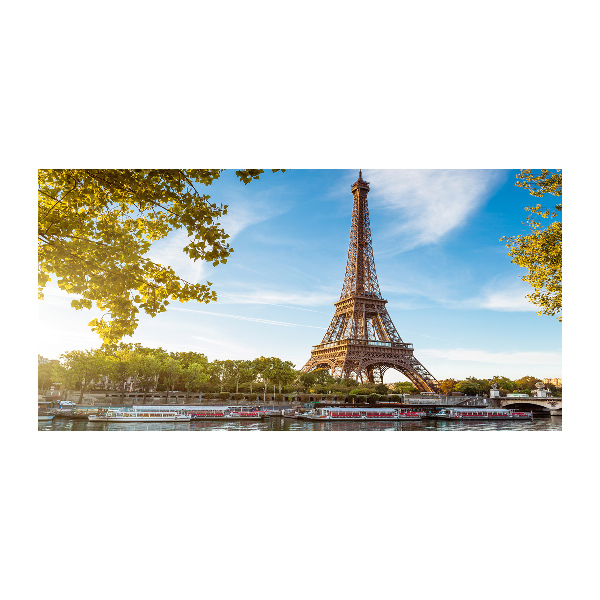 Photo printed on glass Eiffel paris tower