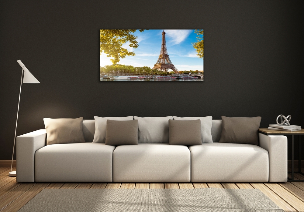 Photo printed on glass Eiffel paris tower