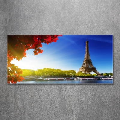 Photo printed on glass Eiffel paris tower