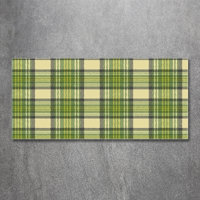 Glass picture print Green grille