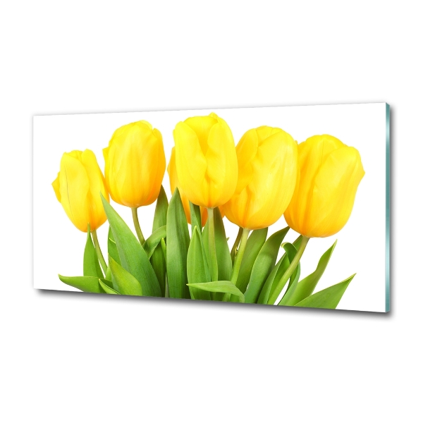 Yellow tulips