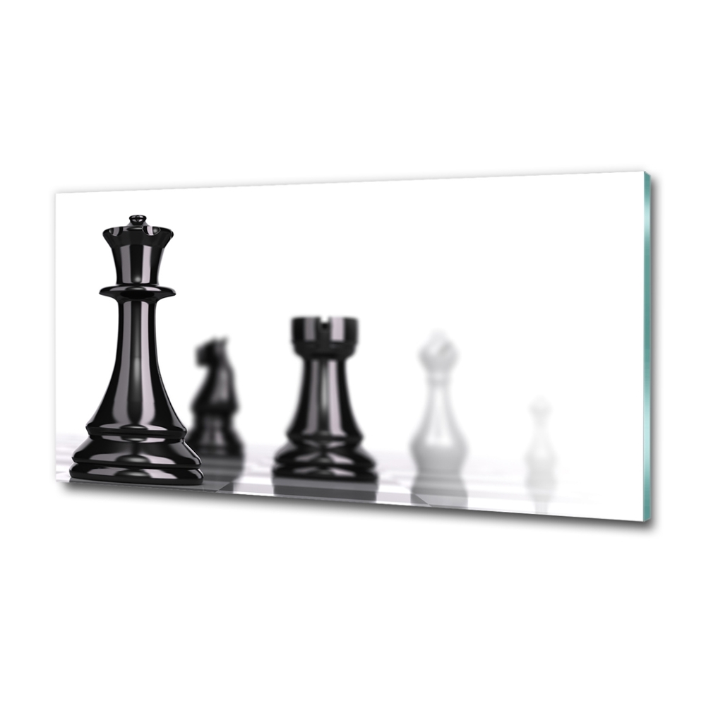 Wall art on glass Chessman