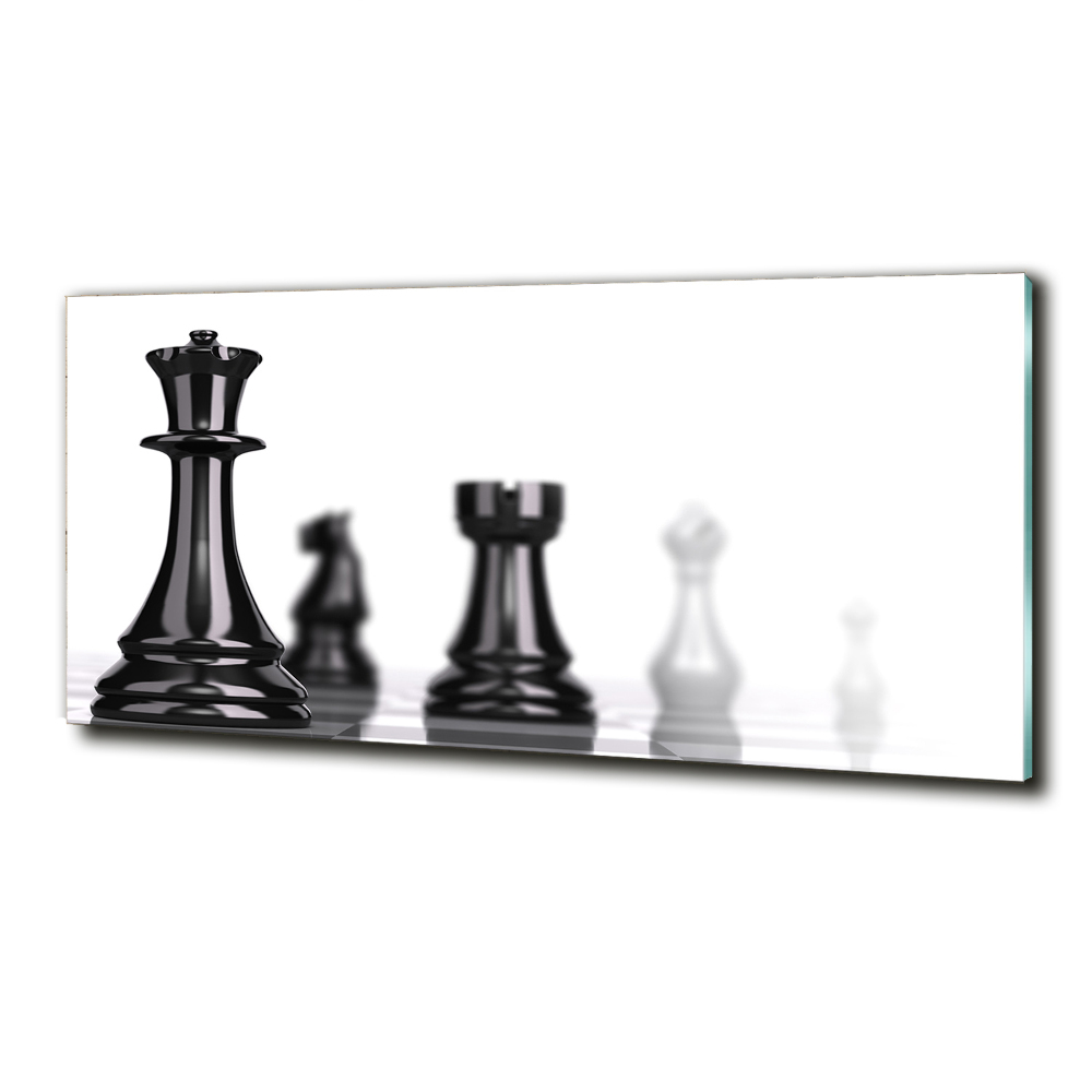 Wall art on glass Chessman