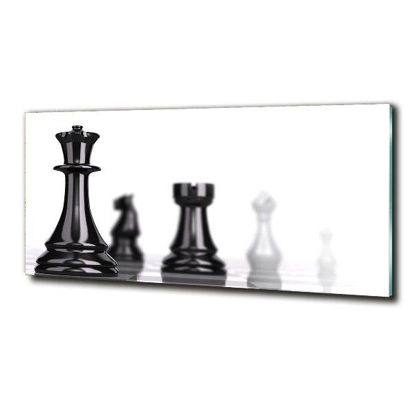 Wall art on glass Chessman