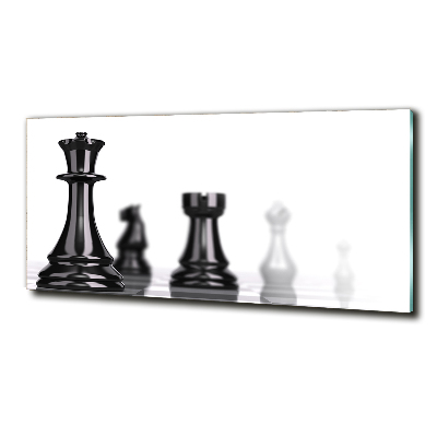 Wall art on glass Chessman