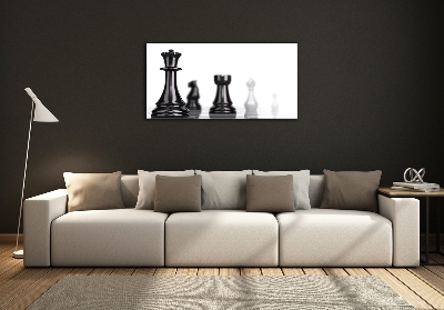 Wall art on glass Chessman