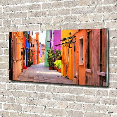 Photo printed on glass Colorful streets