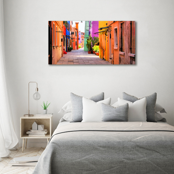 Photo printed on glass Colorful streets