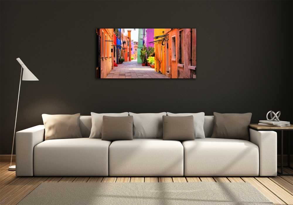 Photo printed on glass Colorful streets