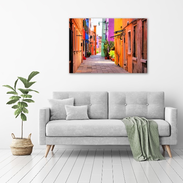 Photo printed on glass Colorful streets