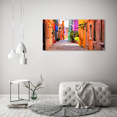 Photo printed on glass Colorful streets