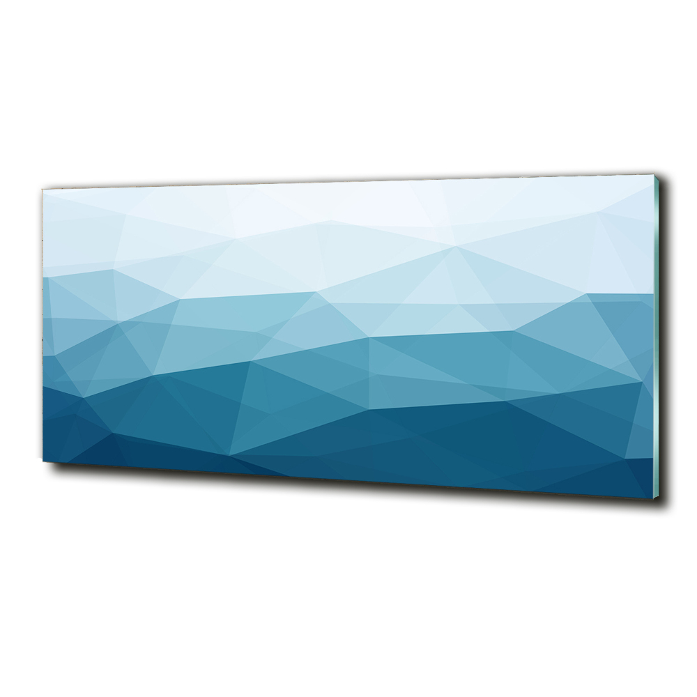 Glass art print Abstraction background