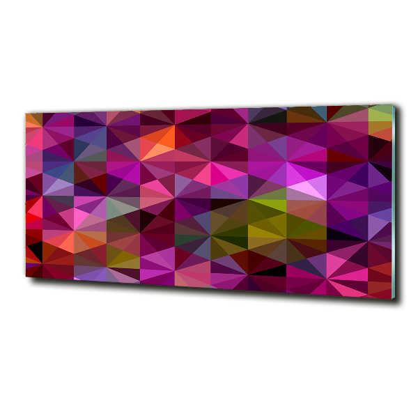 Glass art print Wave abstraction