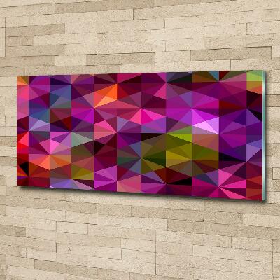 Glass art print Wave abstraction