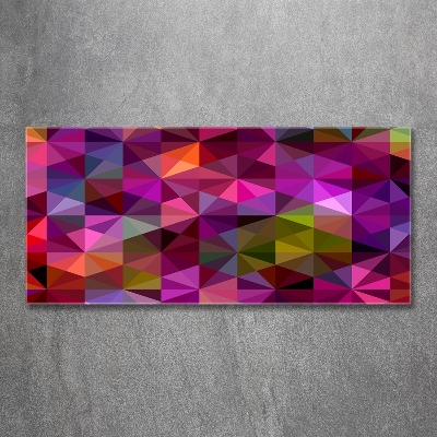 Glass art print Wave abstraction