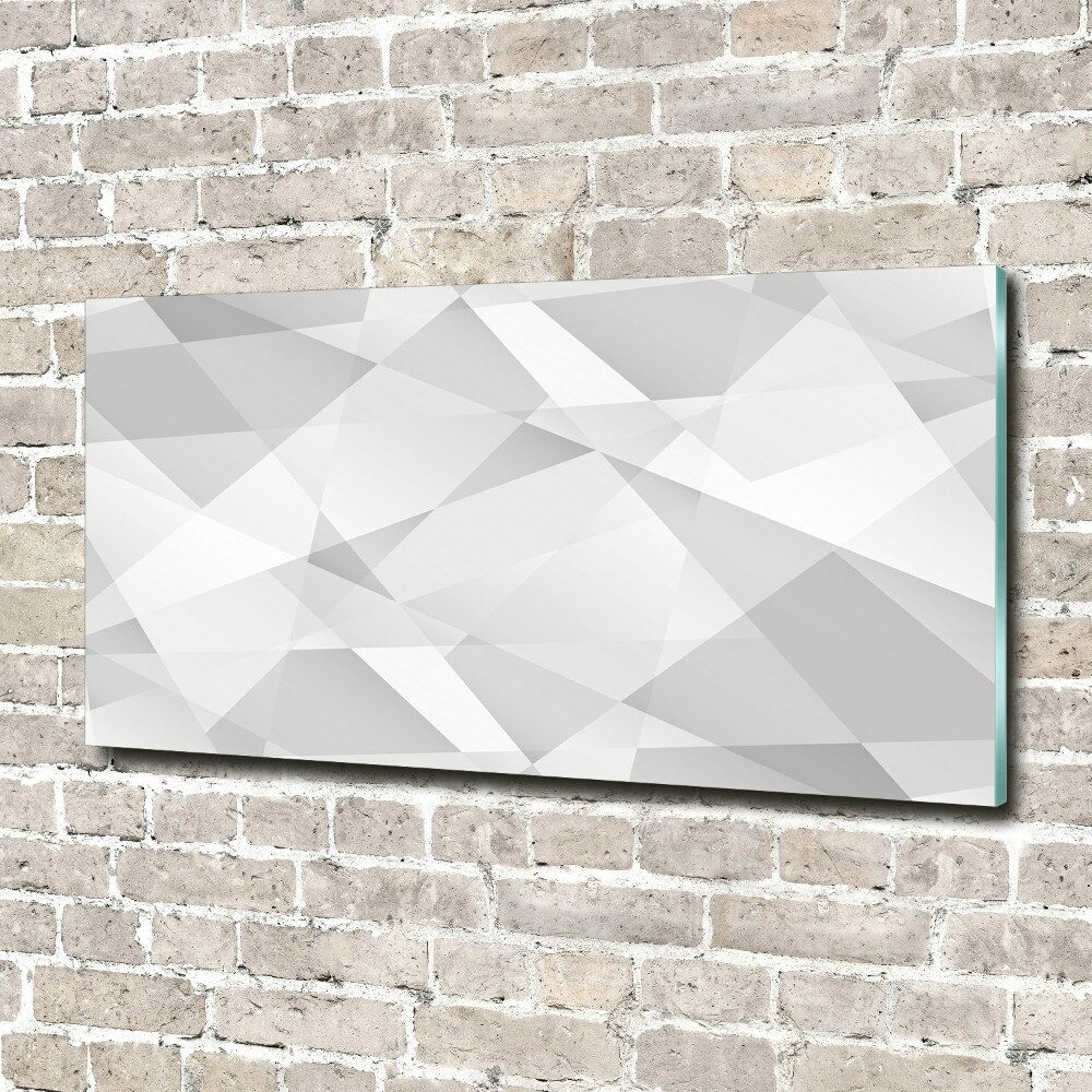 Wall art on glass Abstraction background