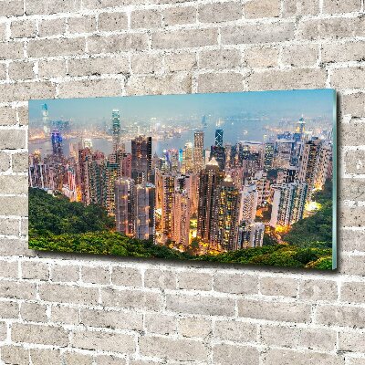 Photo printed on glass Hong kong