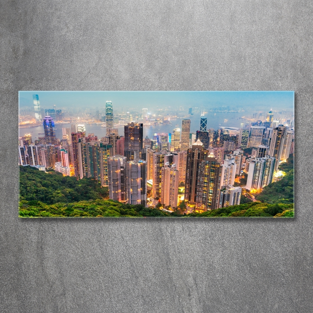 Photo printed on glass Hong kong