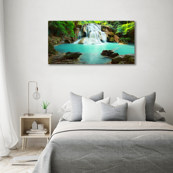 Glass picture print Cascade