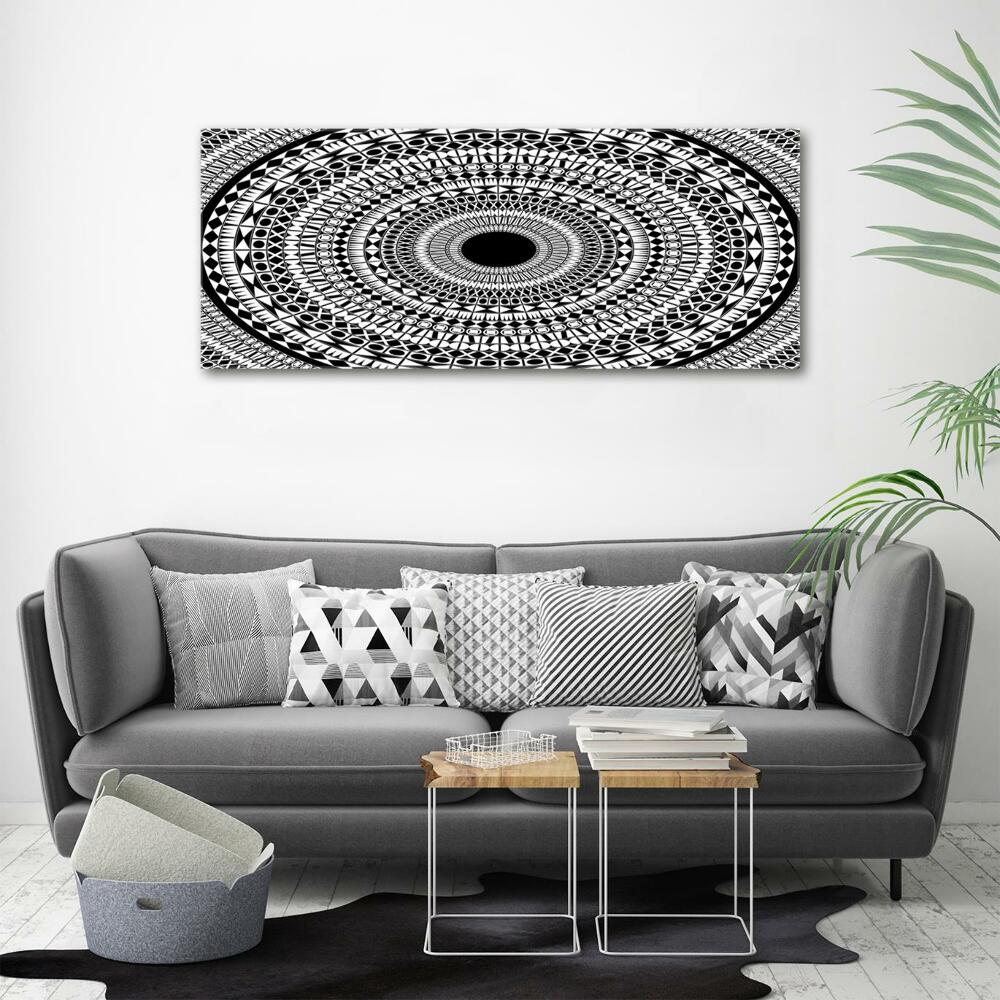 Wall art on glass Ornaments circle