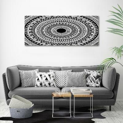 Wall art on glass Ornaments circle