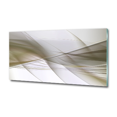 Glass wall art Abstraction