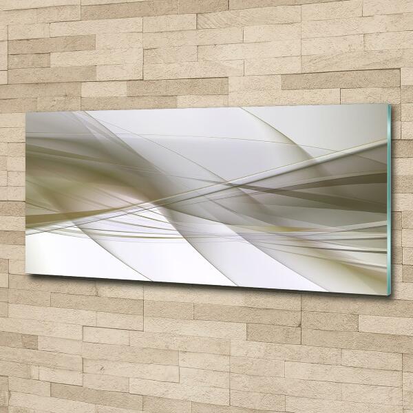 Glass wall art Abstraction