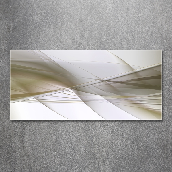 Glass wall art Abstraction