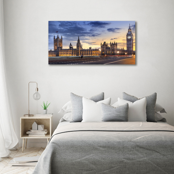 Photo printed on glass Big ben london