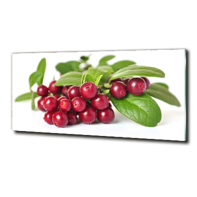 Glass picture wall art Cowberry