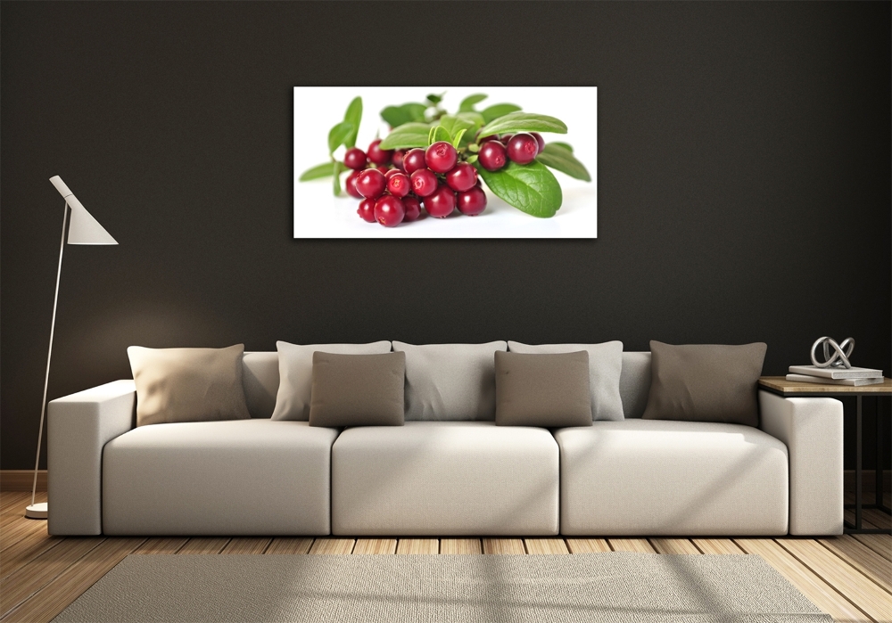 Glass picture wall art Cowberry