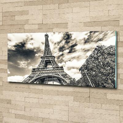 Photo printed on glass Eiffel paris tower