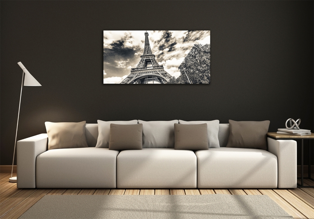 Photo printed on glass Eiffel paris tower